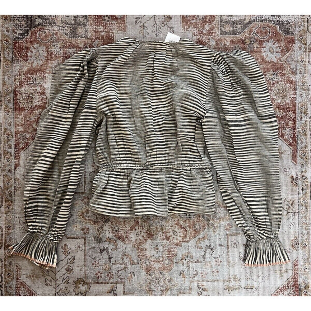 Ulla Johnson Ophelia Blouse Top in Okapi Womens Size 4 NWT - Picture 10 of 10